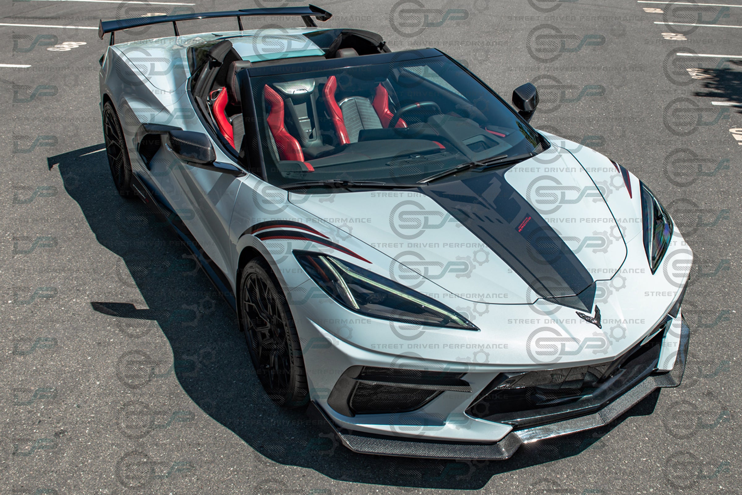 2020+ C8 Corvette - "5VM Style" Side Skirt / Rocker Panel Ground Effects